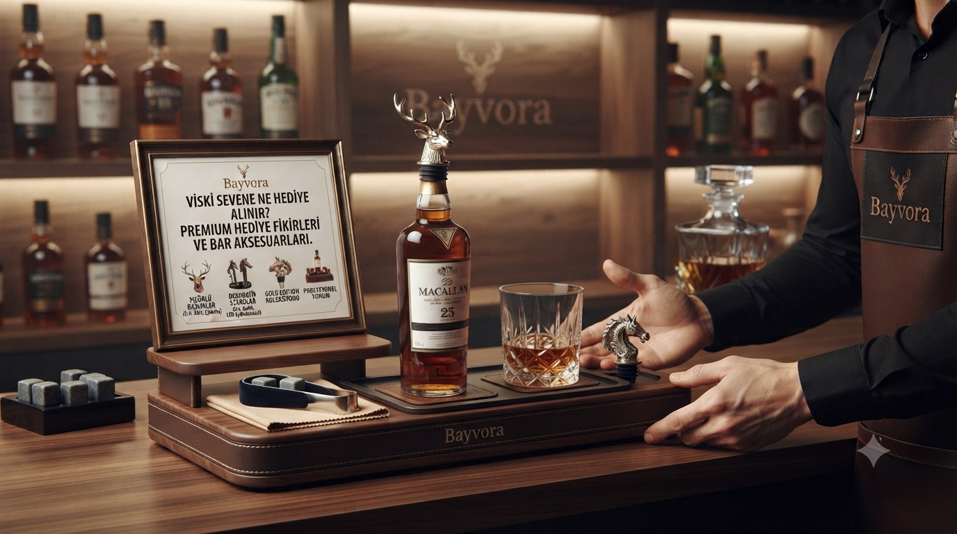 Viski Sevene Ne Hediye Alınır? Premium Hediye Fikirleri ve Bar Aksesuarları | Bayvora