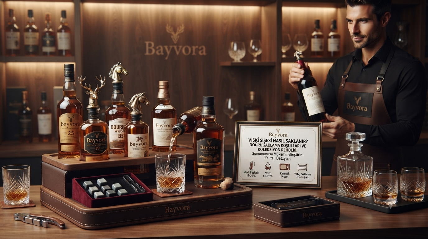 Viski Şişesi Nasıl Saklanır? Doğru Saklama ve Premium Sunum Rehberi | Bayvora